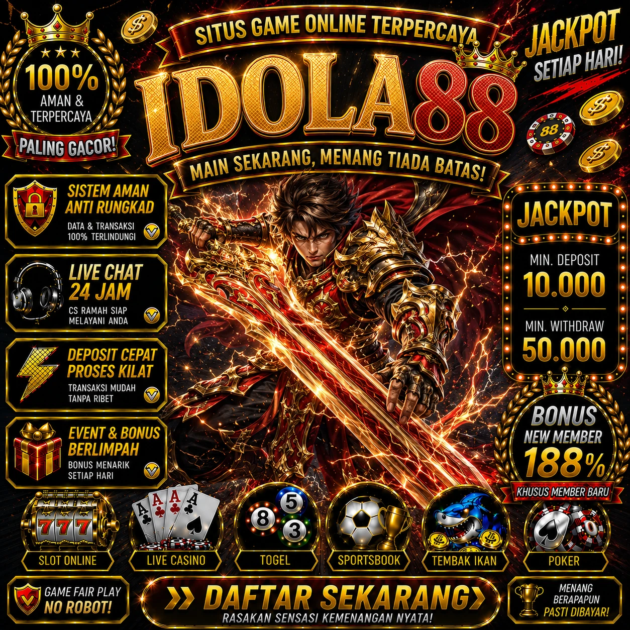 IDOLA88Banner